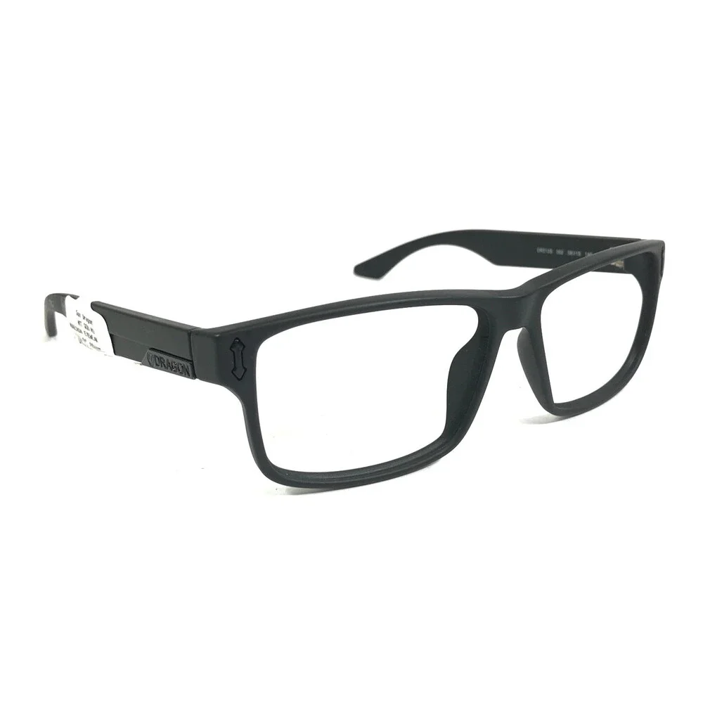 Dragon Eyeglasses Frames COUNT DR512S 002 Matte Black Rectangle 58-15-140